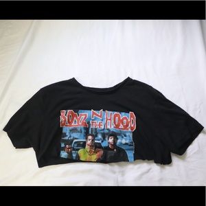 *SOLD*Super Cropped Graphic Tee💋